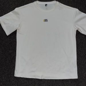 White oversized shirt